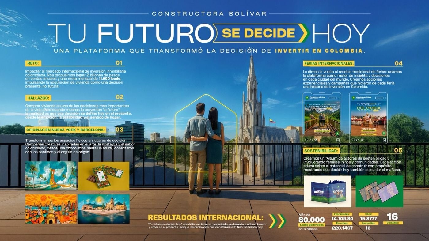 Board de campaña Constructora Bolívar